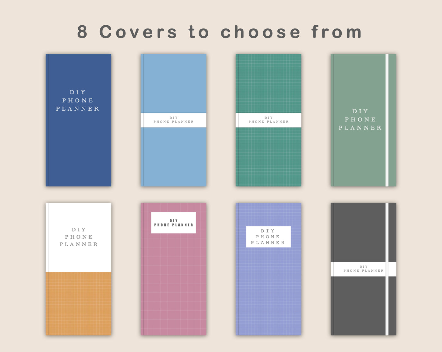 Digital Phone Planner DIY - Spring