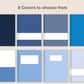 Digital Meeting Notes - Portrait - Classic Blue