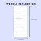 Skinny Classic HP Inserts - Weekly Reflection