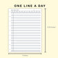 Classic HP Inserts - One Line A Day