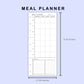 Skinny Classic HP Inserts - Meal Planner with Grocery List