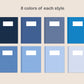 Digital Notebook Cover - Portrait - Classic Blue