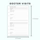 Personal Wide Inserts - Doctor Visit