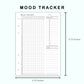 Personal Wide Inserts - Mood Tracker