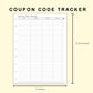 Classic HP Inserts - Coupon Code Tracker