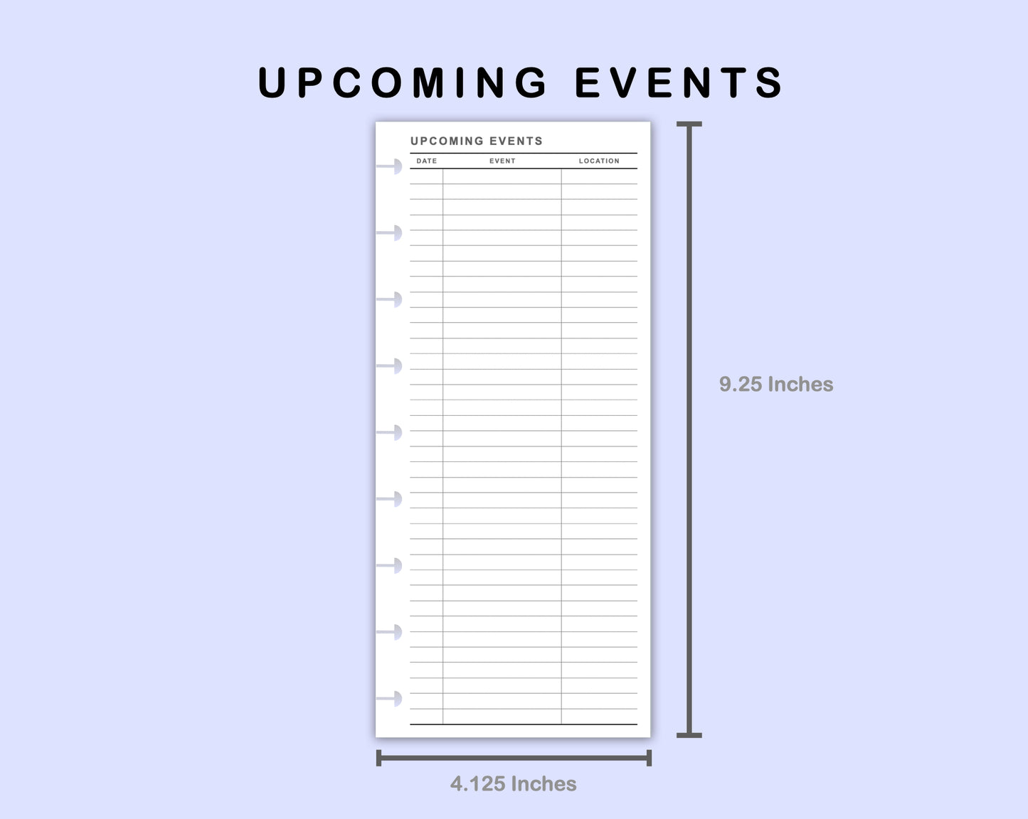 Skinny Classic HP Inserts - Upcoming Event