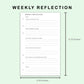 FC Compact Inserts - Weekly Reflection