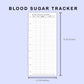 Skinny Classic HP Inserts - Blood Sugar Tracker