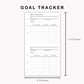 Personal Inserts - Goal Tracker