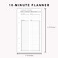 Personal Inserts - 10 Minute Tracker