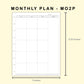 Classic HP Inserts - Monthly Plan - MO2P