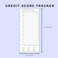 Skinny Classic HP Inserts - Credit Score Tracker