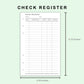 FC Compact Inserts - Check Register