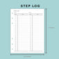 B6 Wide Inserts - Step Log