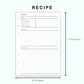 Personal Wide Inserts - Recipe