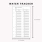 Personal Inserts - Water Tracker