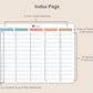 Digital Flashcards - Pastel