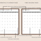 Digital 10 Minute Study Planner - Coffee Brown