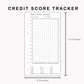 Personal Inserts - Credit Score Tracker