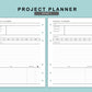 B6 Wide Inserts - Project Planner