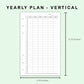 FC Compact Inserts - Yearly Plan - Vertical