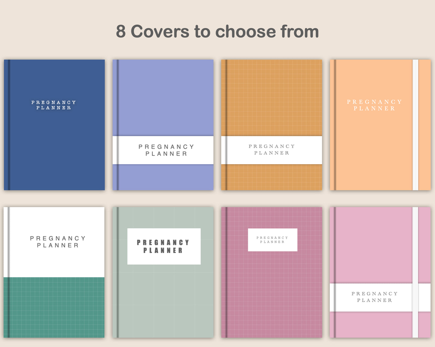 Digital Pregnancy Planner - Spring