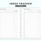 Personal Wide Inserts - Inbox Tracker