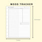 Classic HP Inserts - Mood Tracker