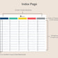 Digital Flashcards - Colorful