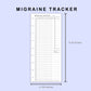 Skinny Classic HP Inserts - Migraine Tracker