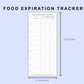 Skinny Classic HP Inserts - Food Expiration Tracker
