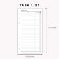 Personal Inserts - Task List