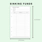 FC Compact Inserts - Sinking Funds