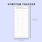 Skinny Classic HP Inserts - Symptom Tracker