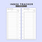 Skinny Classic HP Inserts - Inbox Tracker