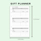 FC Compact Inserts - Gift Planner