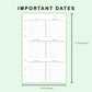 FC Compact Inserts - Important Dates