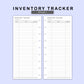 Skinny Classic HP Inserts - Inventory Tracker