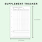 FC Compact Inserts - Supplement Tracker