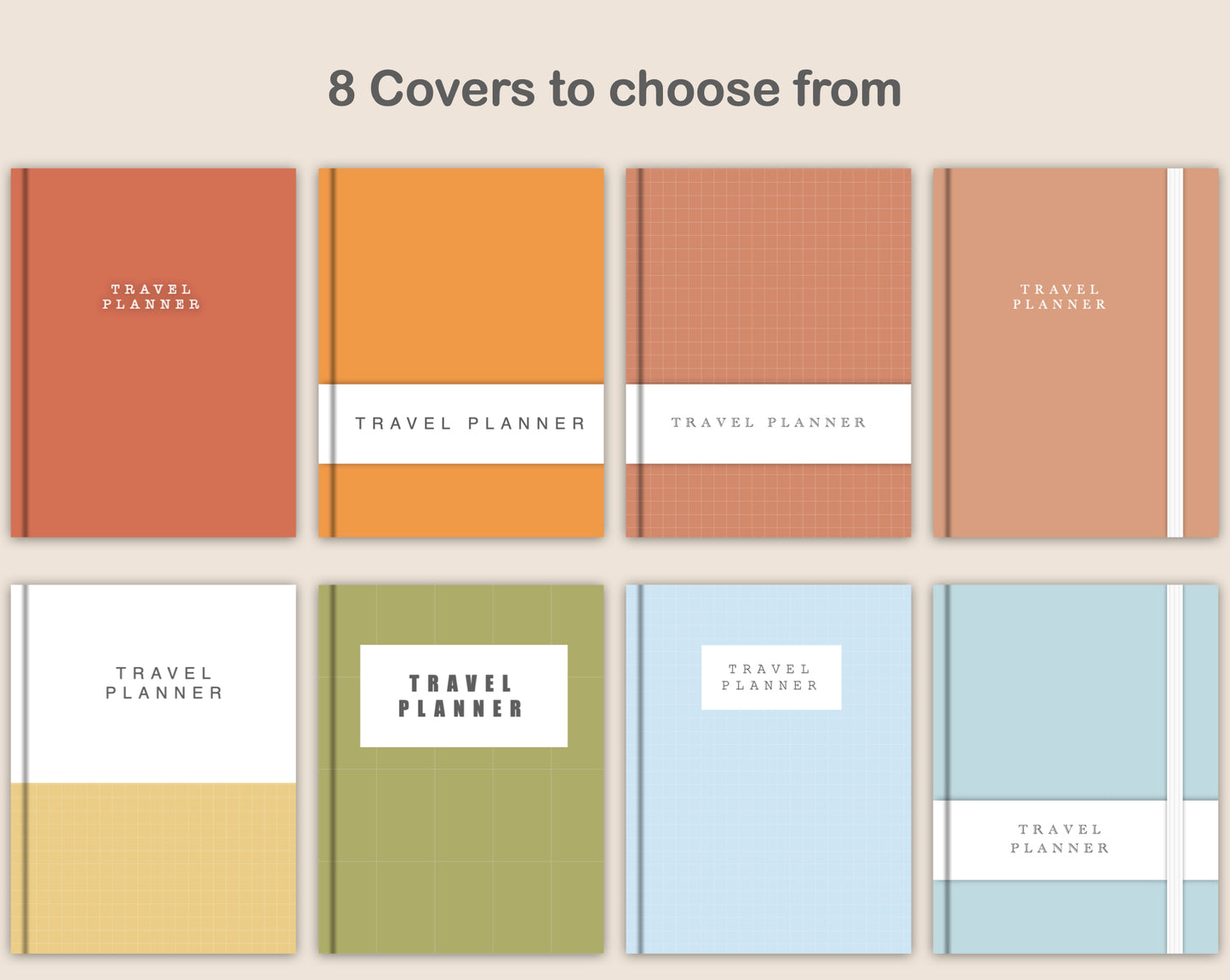 Digital Travel Planner - Portrait - Autumn