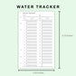 FC Compact Inserts - Water Tracker