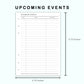 Personal Wide Inserts - Upcoming Event