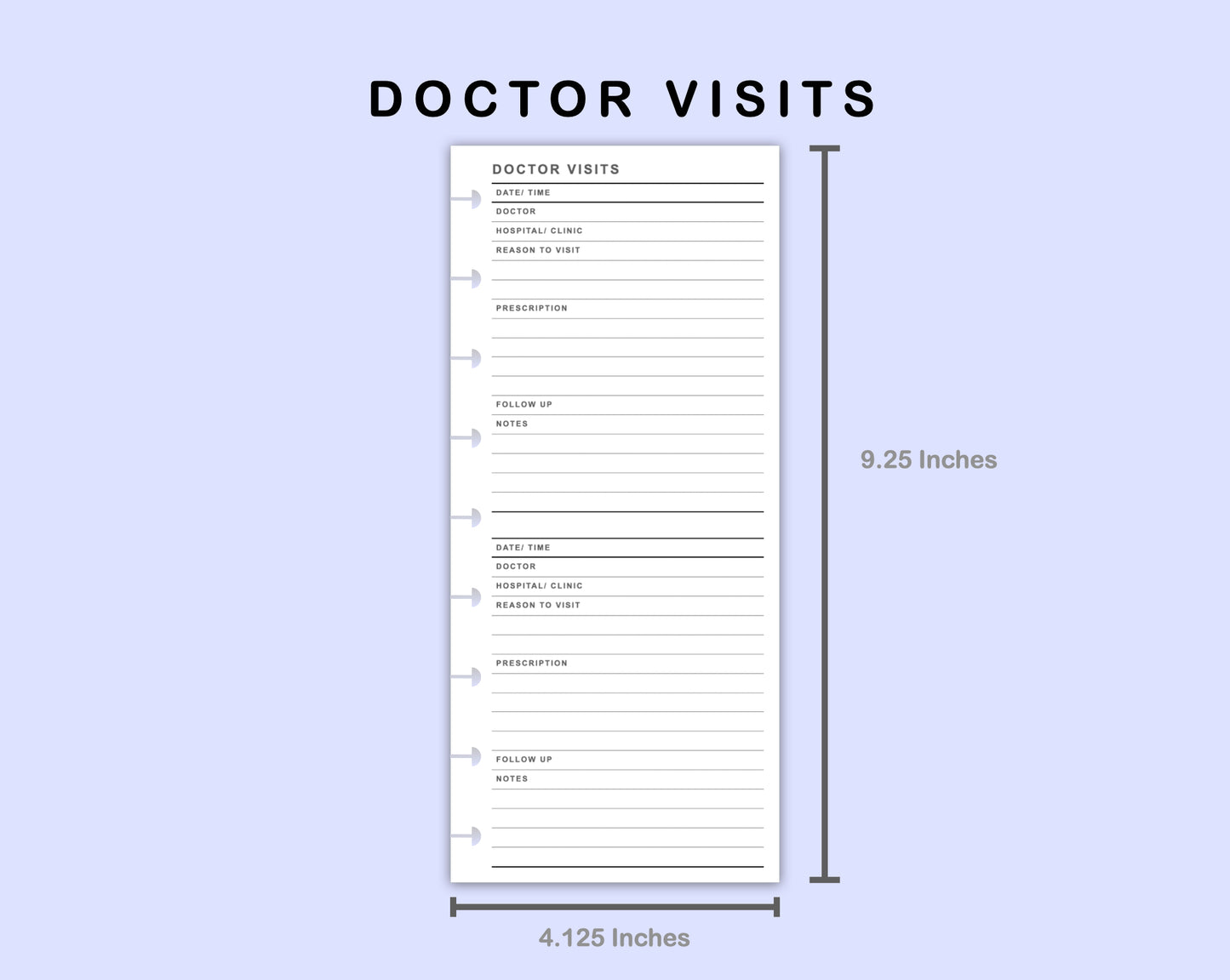 Skinny Classic HP Inserts - Doctor Visit