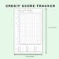 FC Compact Inserts - Credit Score Tracker