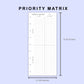 Skinny Classic HP Inserts - Priority Matrix