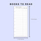 Skinny Classic HP Inserts - Books to read