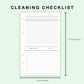 FC Compact Inserts - Cleaning Checklist