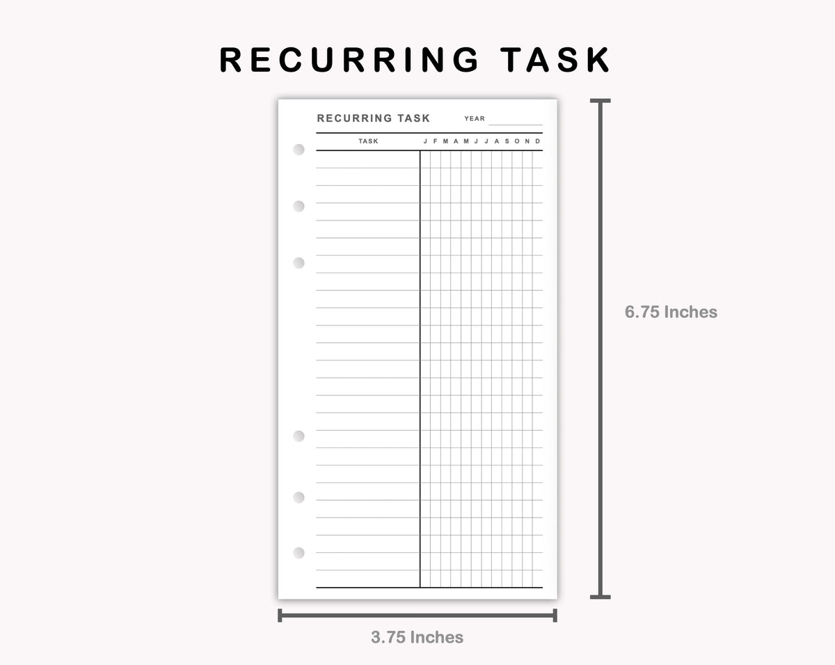 Keeping Local Inserts Personal Inserts - Recurring Task – kjunstudio