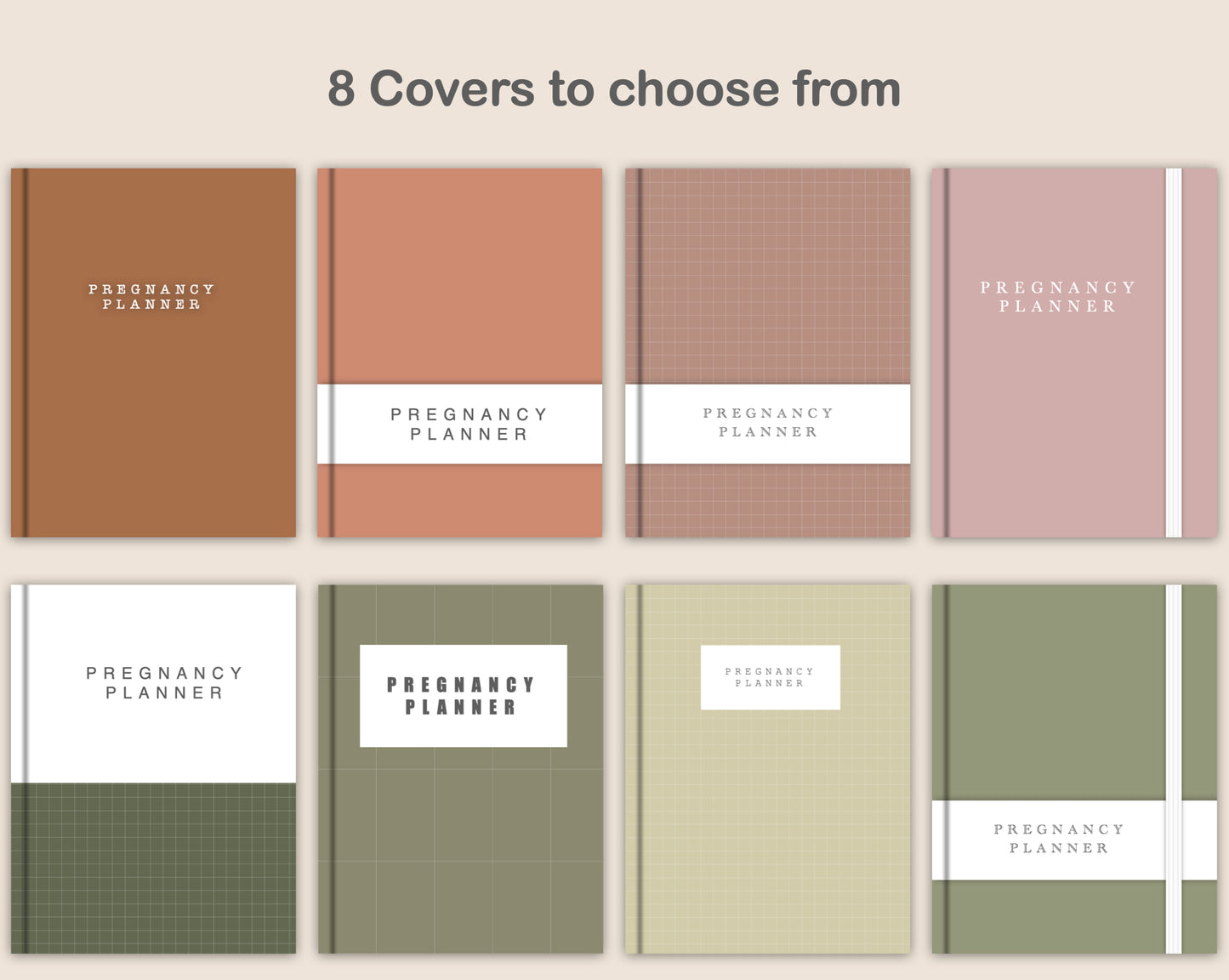 Digital Pregnancy Planner - Neutral