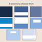 Digital Meeting Notes - Landscape - Classic Blue